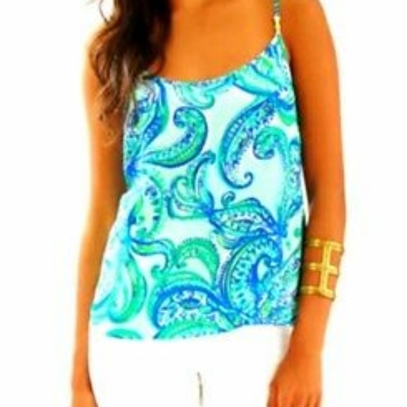Lilly Pulitzer Tops - Lilly Pulitzer Keep It Current Tank Top